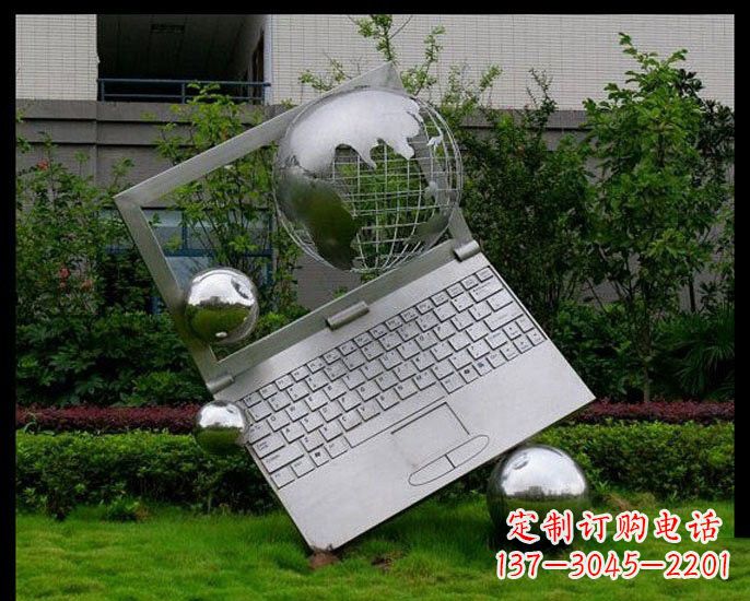 福建不锈钢制作的地球雕塑