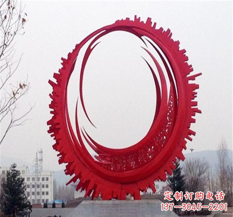 福建不锈钢齿轮雕塑令人惊叹的精细艺术