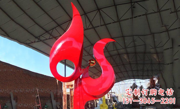 福建不锈钢抽象动物雕塑