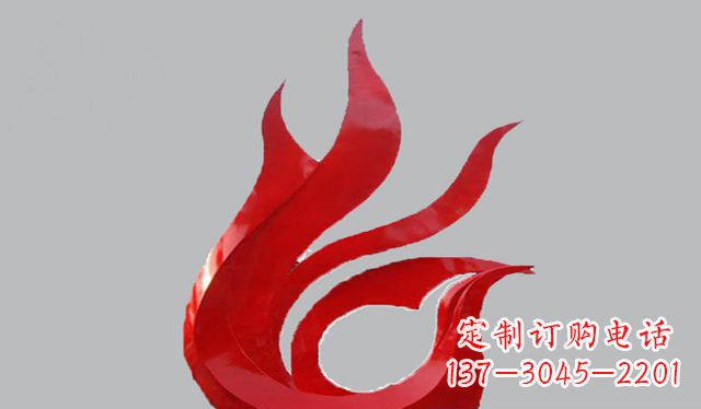 福建不锈钢凤凰雕塑——传承古代文化之美