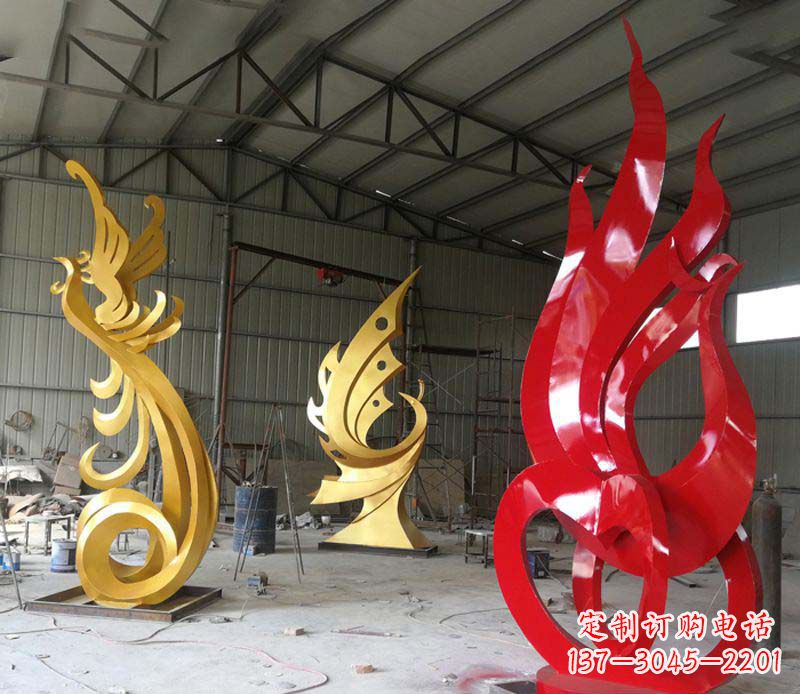 福建不锈钢凤凰雕塑