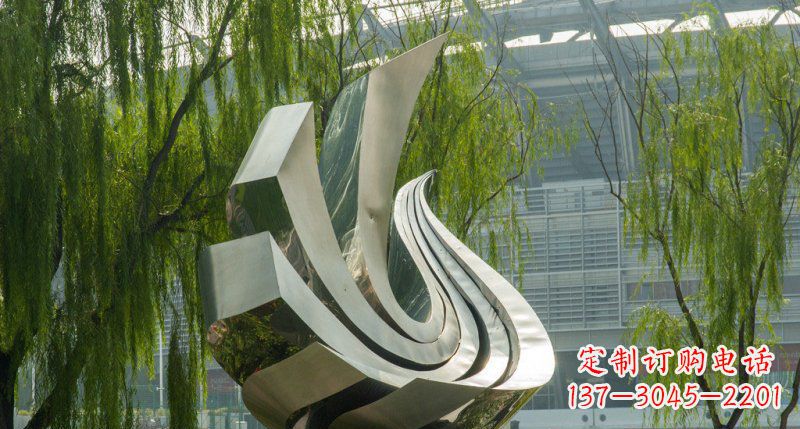 福建不锈钢凤凰雕塑美丽的象征