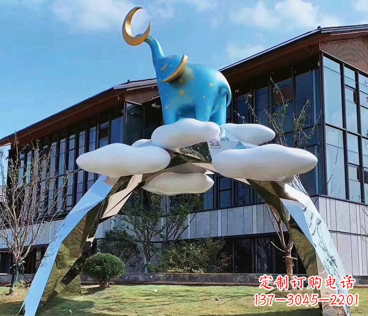 福建精美不锈钢拱门雕塑