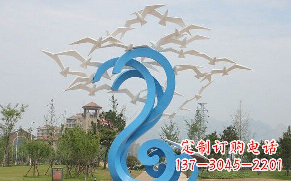福建不锈钢海鸥雕塑