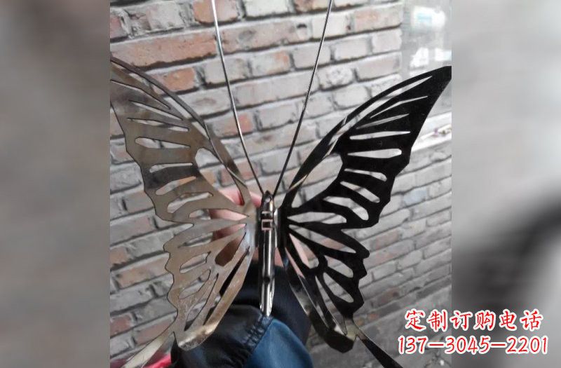 福建精美不锈钢蝴蝶雕塑