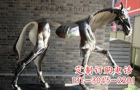 福建不锈钢马雕塑精美而又具有象征意义