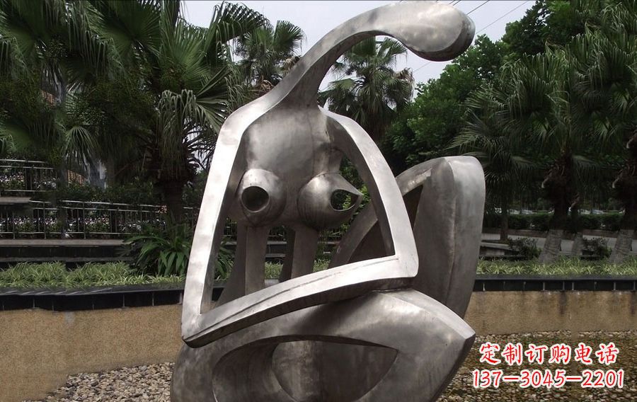福建青春靓丽不锈钢美女人物雕塑