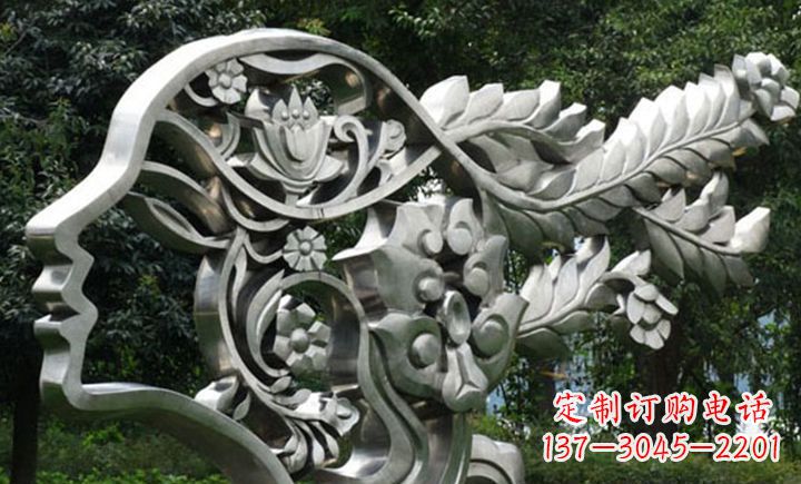 福建不锈钢头像雕塑——精美绝伦