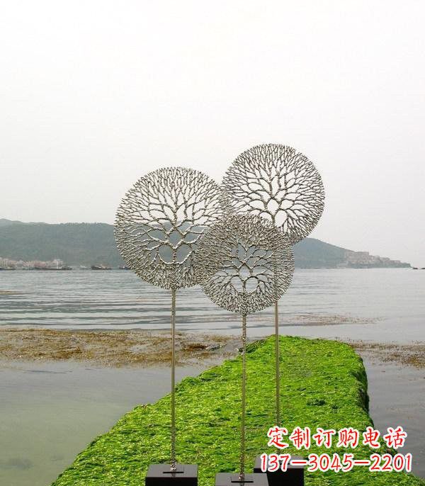 福建不锈钢抽象蒲公英雕塑