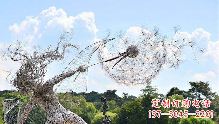 福建不锈钢蒲公英雕塑