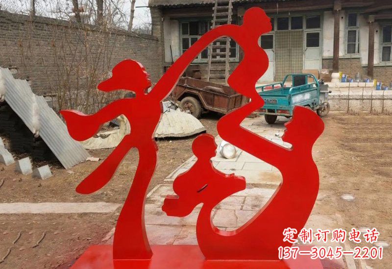 福建不锈钢福字雕塑给家庭带来更多福气