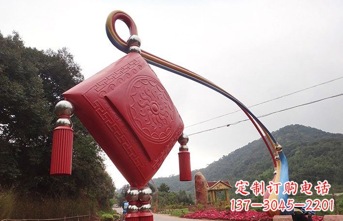 福建精美不锈钢拱门雕塑