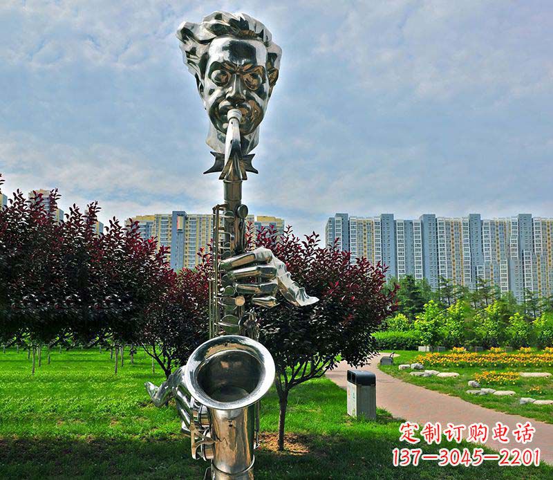 福建不锈钢萨克斯雕塑艺术与创意的完美结合