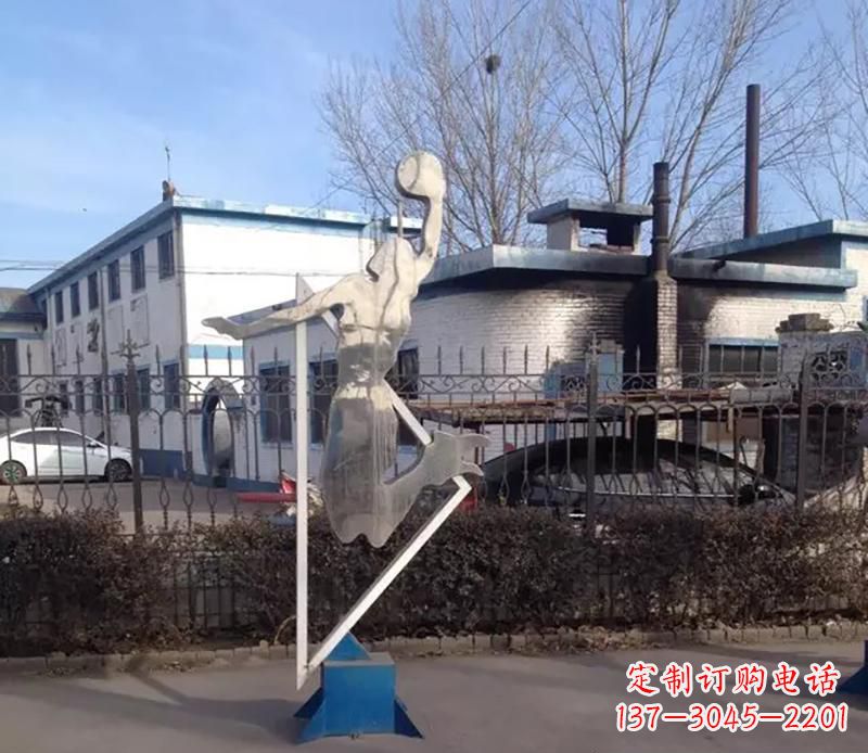 福建制作不锈钢高尔夫雕塑