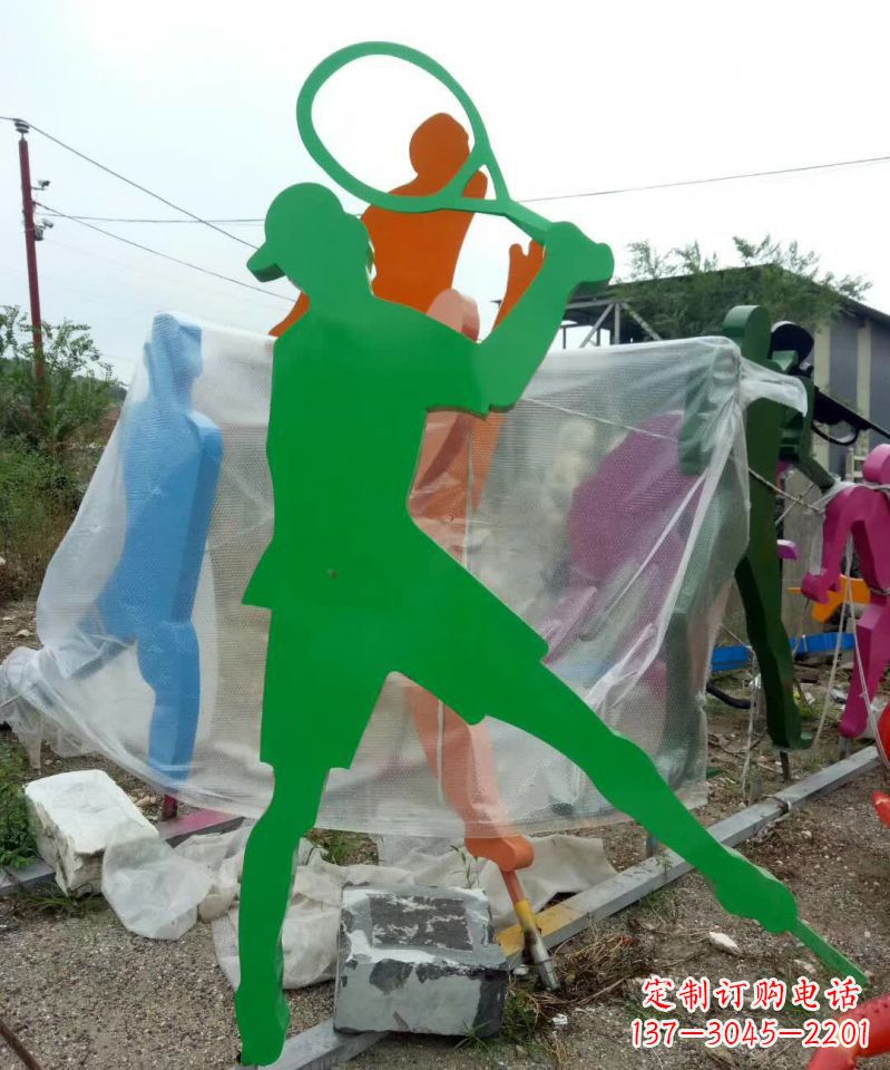 福建羽毛球雕塑不锈钢的艺术精灵