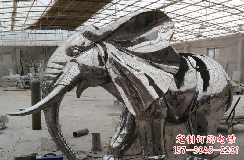 福建不锈钢大象传承与美的结合