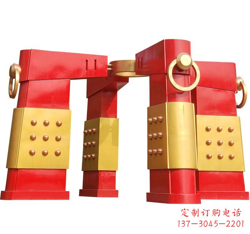 福建不锈钢大型拱门雕塑