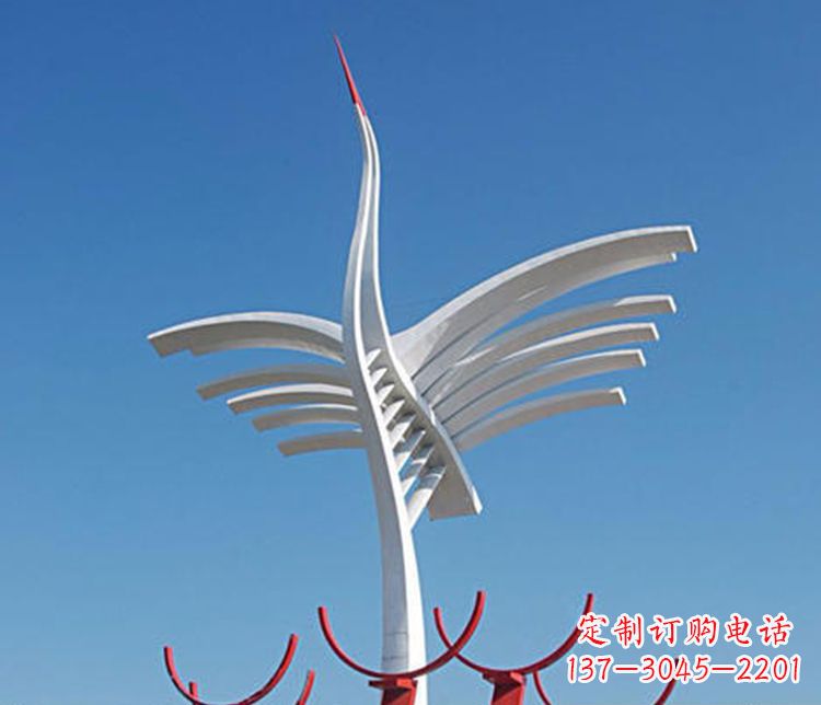 福建不锈钢大雁雕塑——纪念传统文化的精美艺术品