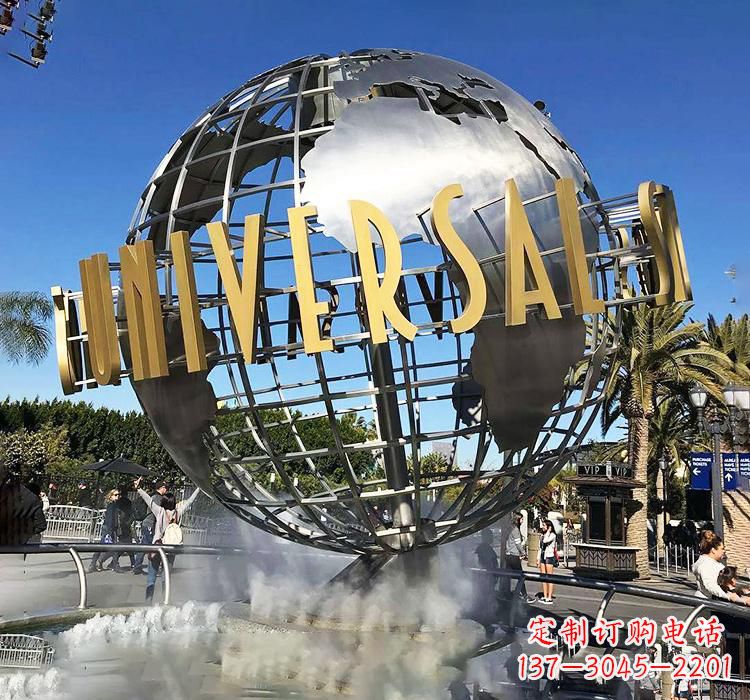 福建不锈钢地球仪雕塑——精致的地球礼物