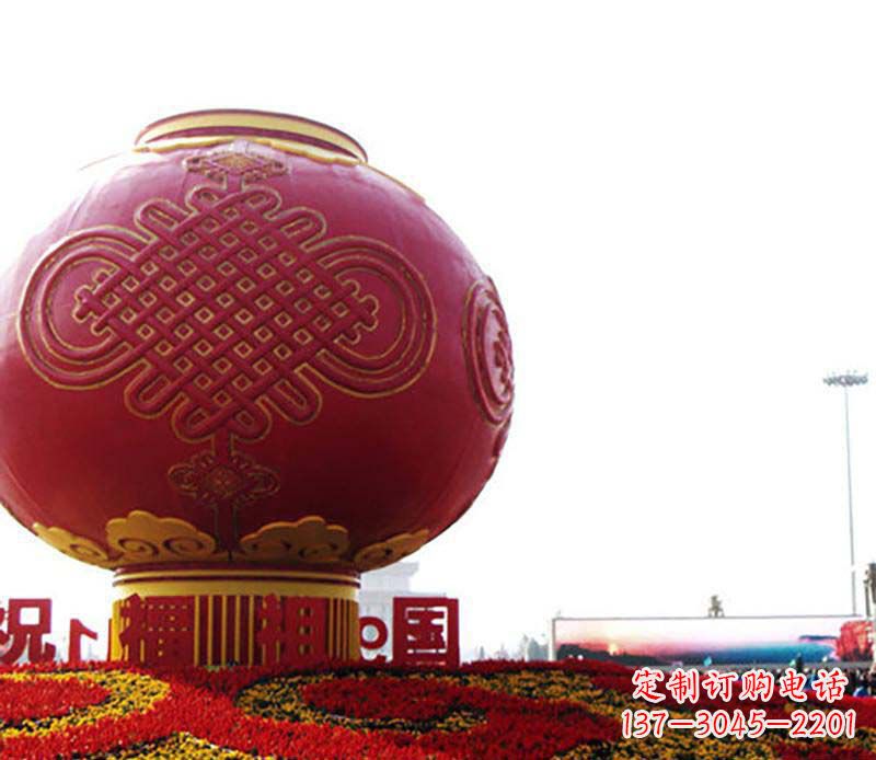 福建不锈钢灯笼雕塑