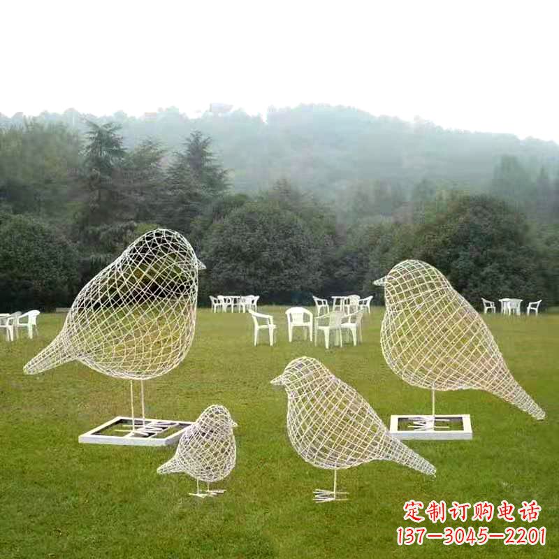 福建精美鸽子雕塑,点缀绿地园林