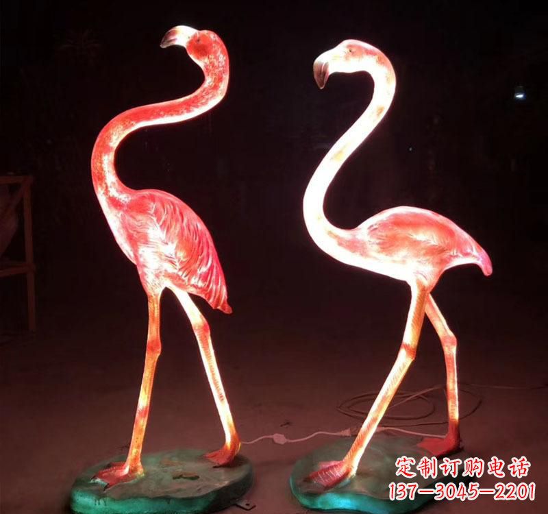 福建不锈钢火烈鸟绚丽多彩的艺术品