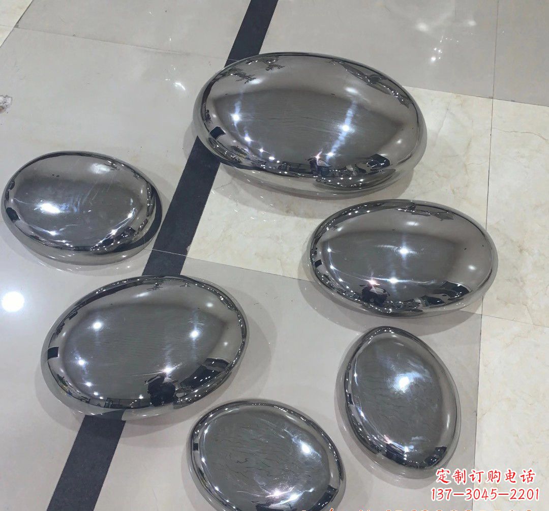 福建不锈钢鹅卵石雕塑精美的艺术瑰宝