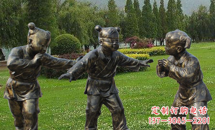 福建儿童的心灵世界——不锈钢儿童雕塑