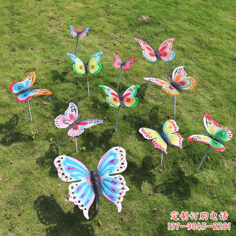 福建不锈钢仿真蝴蝶雕塑——精致的自然美