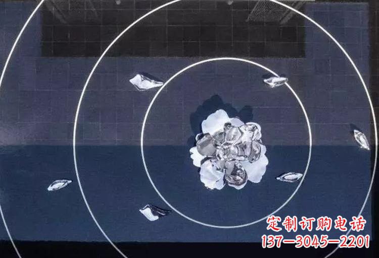 福建不锈钢莲花雕塑——给公园增添一抹绚丽