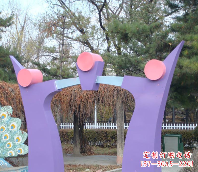 福建不锈钢拱门雕塑精美艺术品
