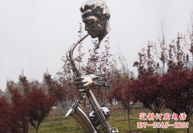 福建不锈钢萨克斯雕塑艺术与音乐的结合