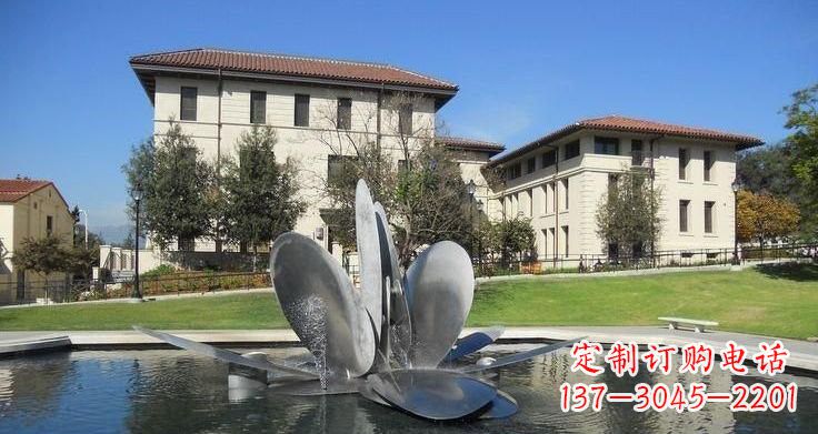 福建不锈钢喷泉雕塑——美的象征