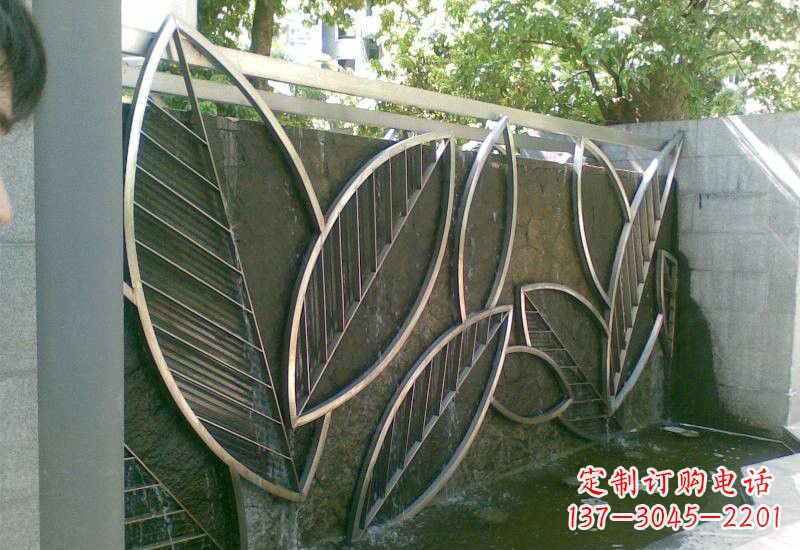 福建不锈钢树叶雕塑——艺术与科技的完美结合