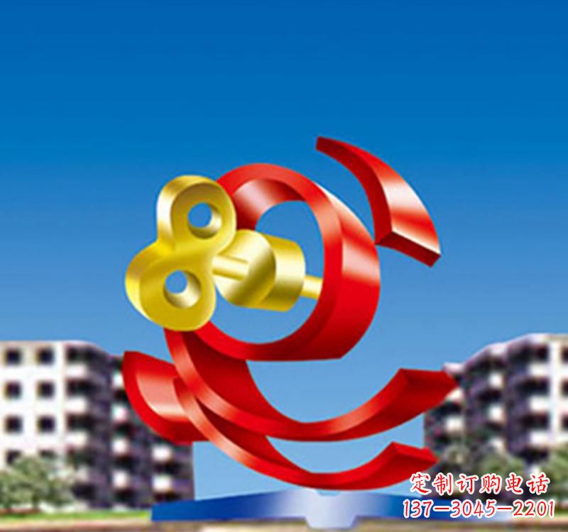 福建不锈钢飘带雕塑给公园景观带来独特美感