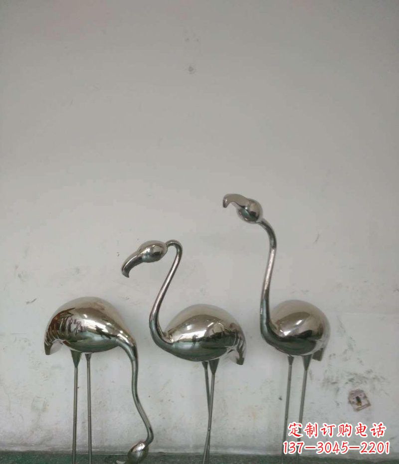 福建不锈钢火烈鸟雕塑精美的艺术之作