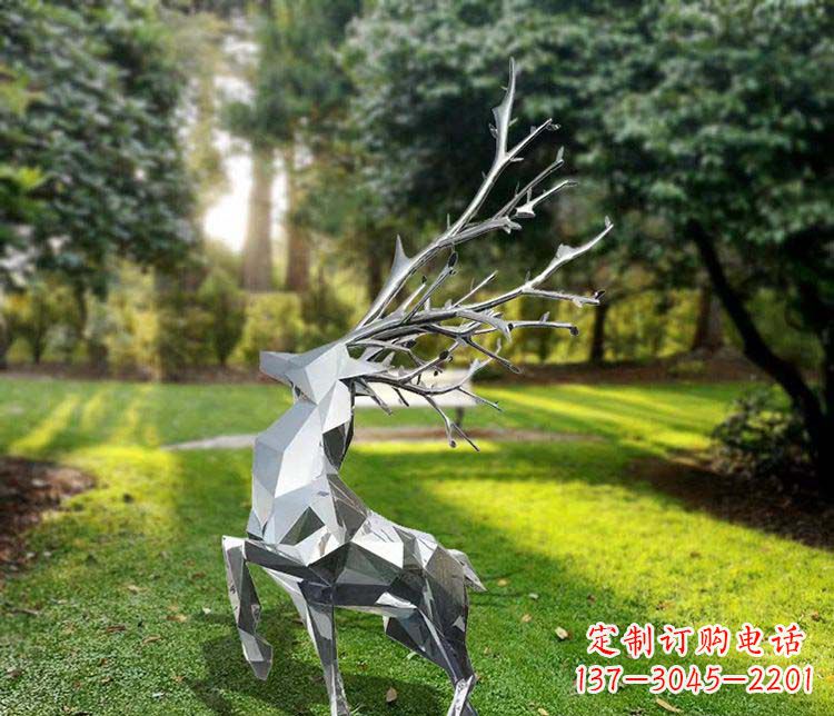 福建不锈钢公园动物鹿