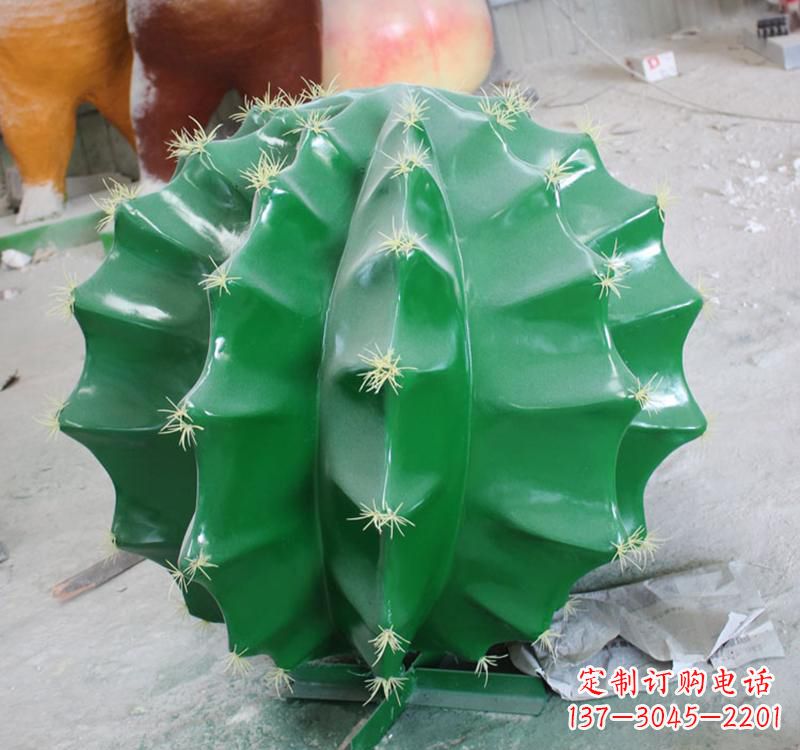 福建不锈钢仙人掌雕塑给公园景观增添灵动之美