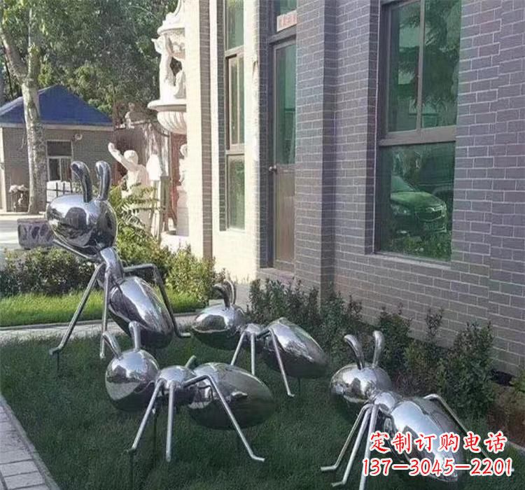 福建不锈钢蚂蚁雕塑—精致细腻的艺术品