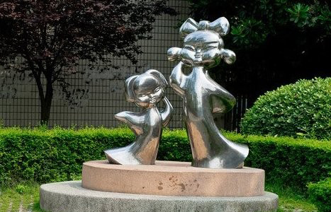 福建不锈钢古代儿童雕塑让每个孩子都有一个家