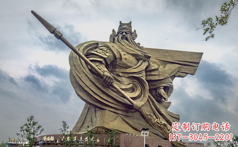 福建不锈钢关公广场雕塑传承中华文化