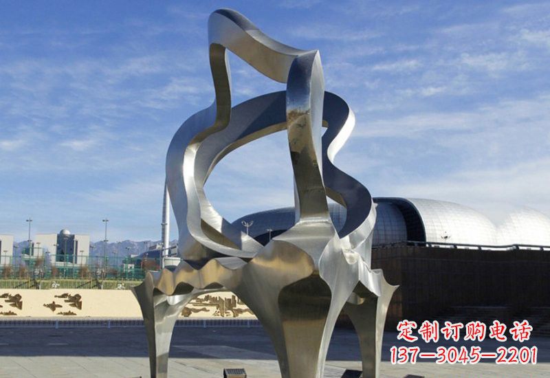福建不锈钢钢琴雕塑传递音乐之美