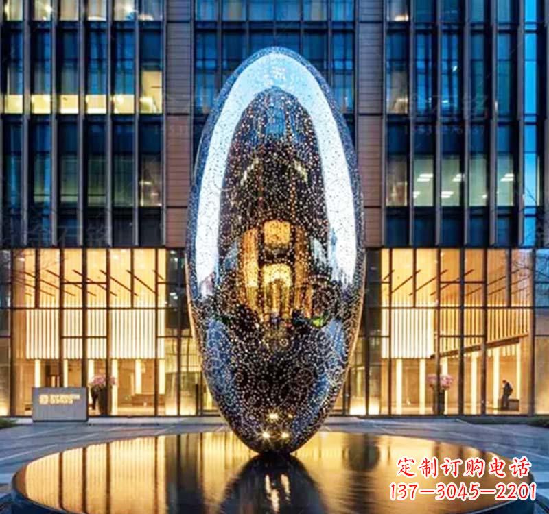 福建不锈钢圆环雕塑抽象艺术的完美诠释