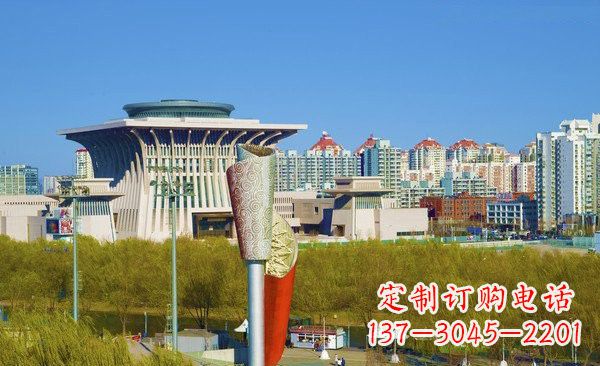 福建不锈钢广场大型火炬雕塑