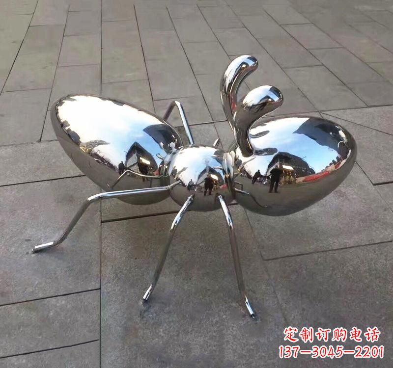 福建不锈钢广场蚂蚁雕塑