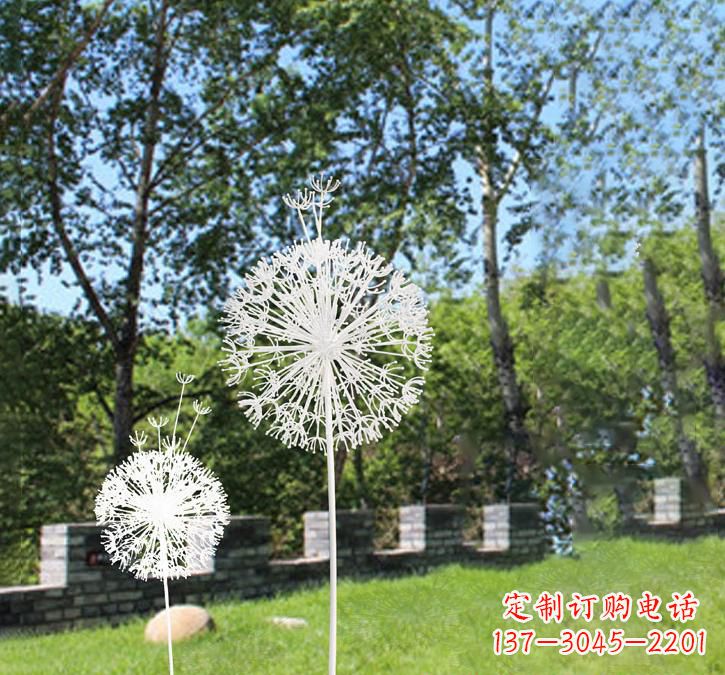 福建不锈钢广场蒲公英雕塑