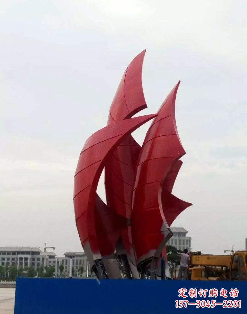 福建不锈钢船帆雕塑——精致美观的艺术品