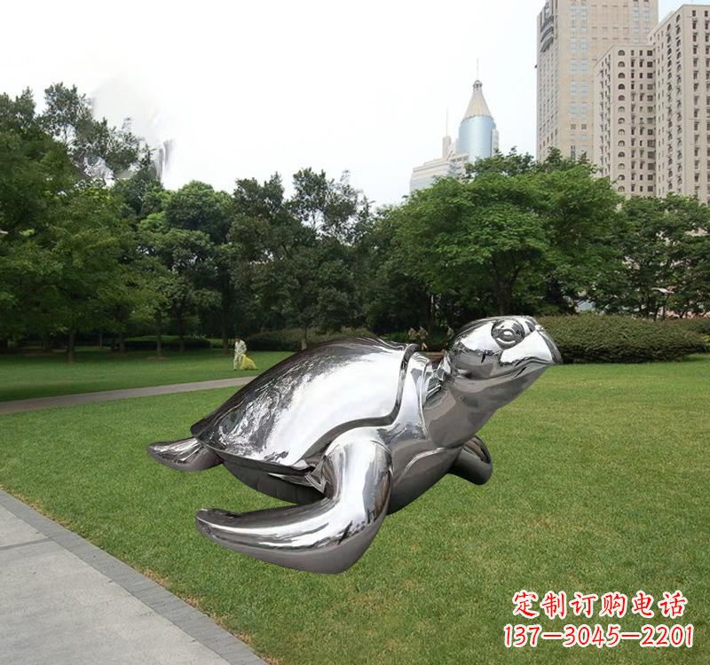 福建不锈钢海龟雕塑