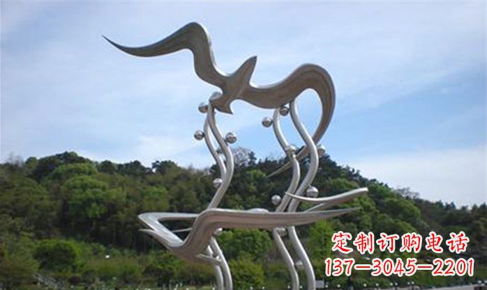 福建海鸥雕塑传递自然之美