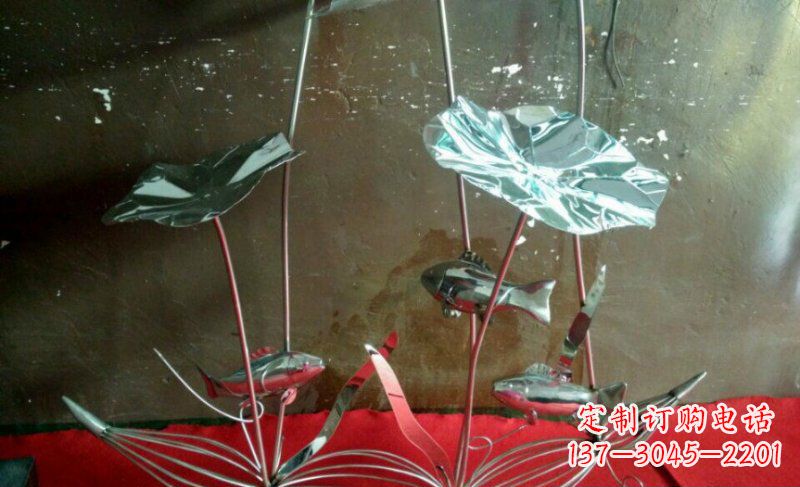 福建不锈钢荷花雕塑